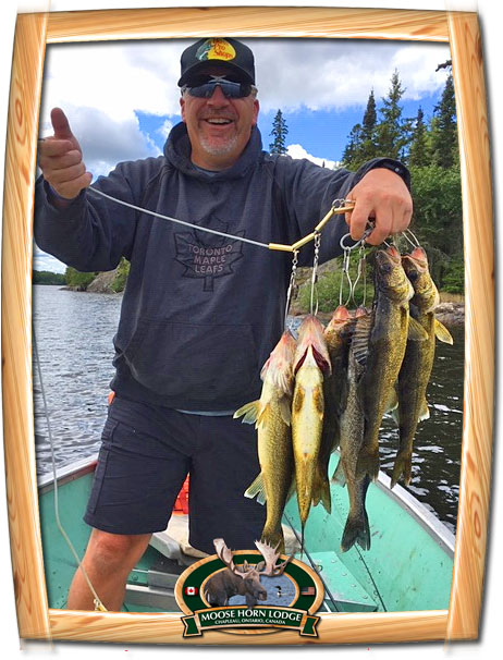Ontario Walleye Fishing on Chapleau Lakes